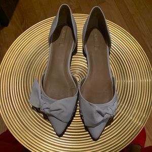 ALDO Beausoleil white flat shoe